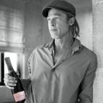Brad Pitt with his Rose wine