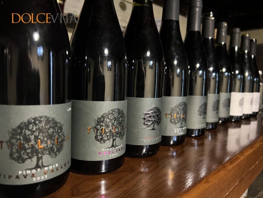 Grand Pinot Noir Tasting v Tilia Estate