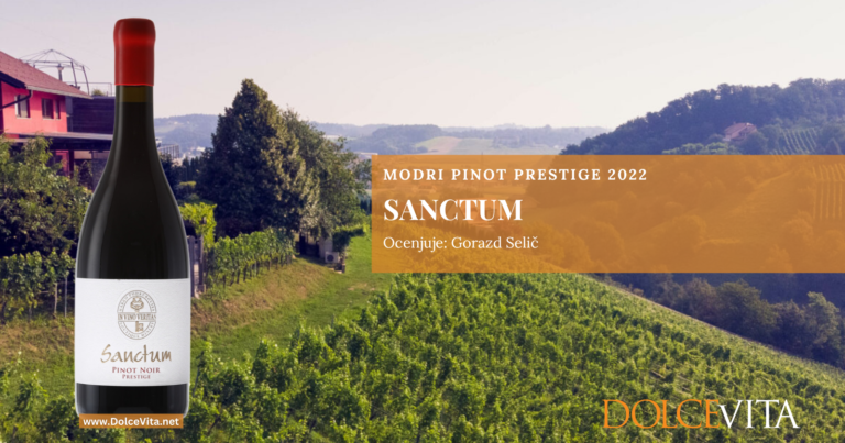 Sanctum – modri pinot Prestige 2022
